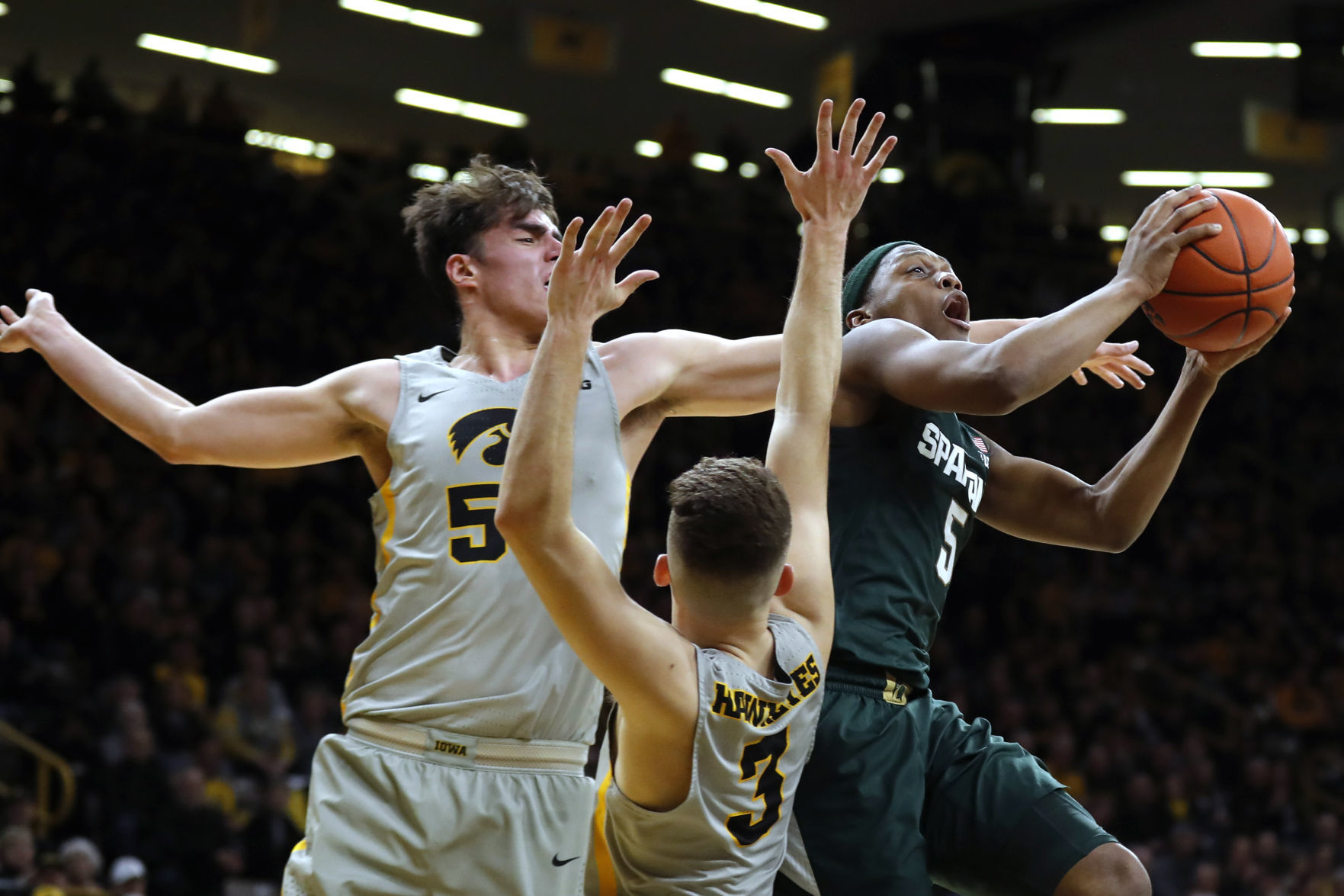 Michigan St Iowa Basketball